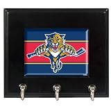 Florida Panthers NHL Wood Keyhook Rack