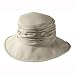 Tilley LT9B Women's Ruched Hat (Medium, Stone)