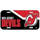 NHL New Jersey Devils License Plate