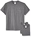 Jerzees Men's Adult Short Sleeve Pocket Tee 3 Pack X Sizes, Oxford, 2X