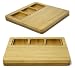 Mango Leaf 16018 Bamboo Appetizer Board with Condiment Dish