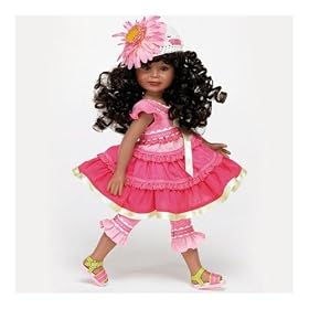 12-Inch Tall Vinyl Doll Wearing Pink Dress: Mitzi by The Ashton-Drake Galleries