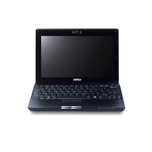 MSI U123-033US 10.2-Inch Netbook - Blue
