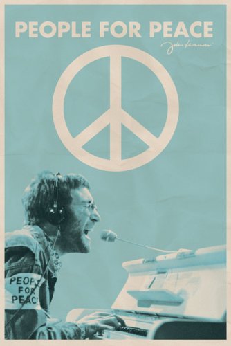 Pyramid International John Lennon People For Peace Maxi poster 61 cm x 91.5 cm, PP31806