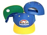 Denver Nuggets Blue/Yellow Two Tone Snapback Adjustable Plastic Snap Back Hat / Cap