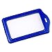 Ostart 5pcs Blue Faux Leather Business ID Credit Card Badge Holder Clear Pouch Case