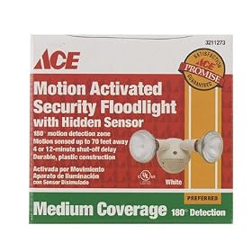 Ace Motion Activated Security Floodlight (AMS600W)