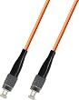 10M Multimode Simplex Fiber Optic Cable (50/125) - FC to FC
