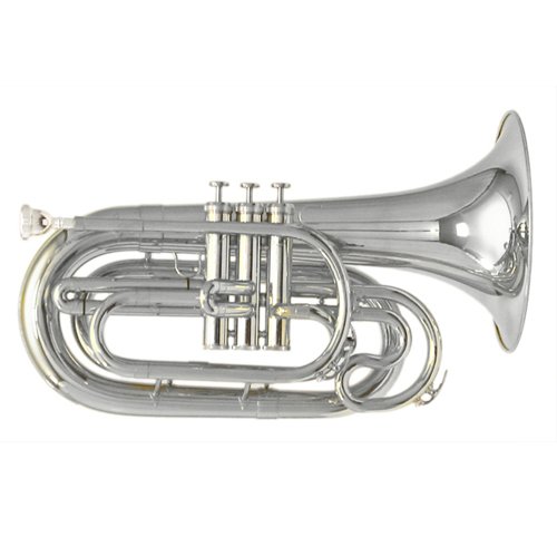 Dynasty M571S Silver Marching Baritone Standard