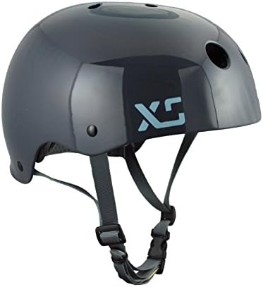 XS Helmets Classic Skate Helmet, X-Small/Small, Gloss Charcoal