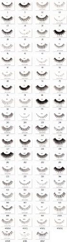 Red Cherry False Eyelashes (Pack of 10 pairs)