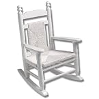 Woven Child Rocker - Pure White