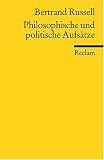 Produkt-Bild: Philosophische und politische Aufs&auml;tze