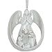 Angel with Holy Family Nativity Ornament Appletree