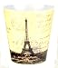 Boston International Decorative Melamine Waste Basket In Eiffel Tower Design