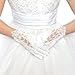 OLIVIA KOO Embroidered Lace First Communion Girls Glove