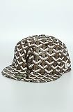 Crooks and Castles The Go Crooks Fitted Cap in Black,Hats for Men