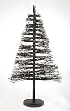 3' Pre-Lit Natural Color Country Twig Artificial Christmas Tree - Clear Lights