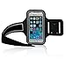 Exclusive Cardiarm Running iPhone 6S | 6 Sports Workout Armband | Also Fits iPhone 5/5S/5C, Galaxy S4 + Key Holder, Water Resistant
