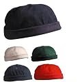 Original Dockland Wollm�tze Heavy Brushed Cotton Worker Cap mit L�ftungsl�chern in Einheitsgr�sse und 5 Farben