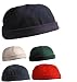 Original Dockland Wollmütze Heavy Brushed Cotton Worker Cap mit Lüftungslöchern in Einheitsgrösse und 5 Farben