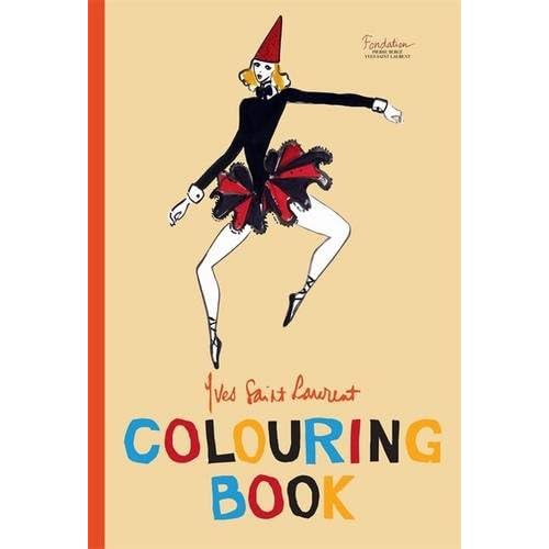 YSL colouring book