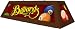Pool Table Light Box Style Billiards Red Walnut Stain