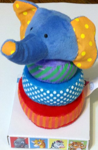 Garanimals Wood & Plush Stacker; Elephant