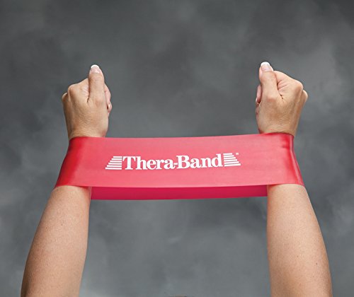 Thera-Band Heavy Loops Resistance Band (Red, 12-Inch)