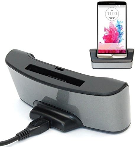 Anpower Desktop Dual Sync Docking Charger Station Phone & Battery Dock Charging Cradle for Lg G3