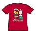 Garfield - Compute This - Youth Red S/S T-Shirt For Boys