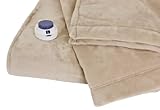 UPC 038533806233 product image for Soft Heat Luxurious Macromink Fleece Low-Voltage Electric Heated Blanket, Twin S | upcitemdb.com
