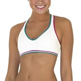 Xhilaration® Seam Racerback Sports Bra True White