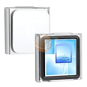 Crystal Clear Hard Case Cover for iPod Nano 6th Gen 6G by MiniSuit
