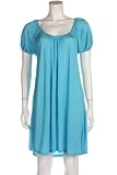 BCBGMAXAZRIA Women's Carribean Blue Cover-up Tunic Dress