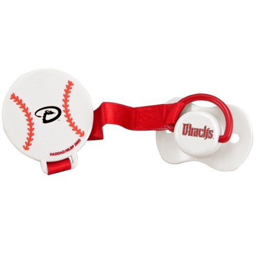 Arizona Diamondbacks Pacifier with Clip