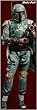 Star Wars - Door Movie Poster (Boba Fett) (Size: 21" x 62")