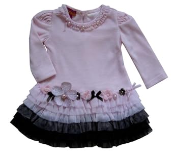 Pearls and Flowers Sophisticated Dress