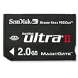 SanDisk 2 GB Ultra II Memory Stick Pro Duo Mobile SDMSPDU-2048-A10M (Retail Package)