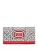 GUESS Women's Doubt Wallet Clutch Bag, (Black / Red)
