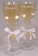 Gold Boot Toasting Glasses