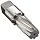 Union Butterfield 4600 High-Speed Steel Taper Pin Reamer, Left Hand Spiral Flute, Round With Square End Shank, Uncoated (Bright) Finish