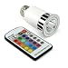 Multi-color LED Light Bulb w/ Remote Control