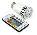 Color Changing LED Light Bulb and Remote