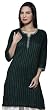 Rangmanch Women's Front Pintucked Kurta