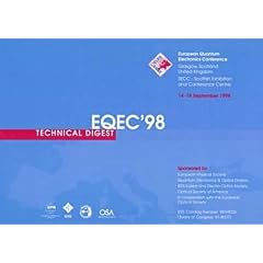 Conference on Lasers and Electro-Optics 1998: Europe (Conference on Lasers and Electro-Optics II Proceedings)