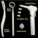 from GreatIdeas DENTAL POLISHING KIT - Whiten Your Teeth, Get Rid of Unsightly Stains, Freshen Your BREATH & SMILE Again With Confidence!