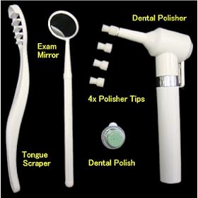 DENTAL POLISHING KIT - Whiten Your Teeth, Get Rid of Unsightly Stains, Freshen Your BREATH & SMILE Again With Confidence!