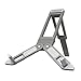 Crimson Silver Pocket Eazl Portable Easel Stand for Ipad, Kindle, Galaxy and Other Tablets