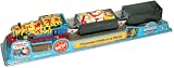 Trackmaster Road and Railway System - Thomas and Friends Motorized Road and Rail Battery Powered Tank Engine : Thomas Makes A Mess with Thomas the Tank Engine, Paint Barrel Loaded Troublesome Truck and Empty Troublesome Truck